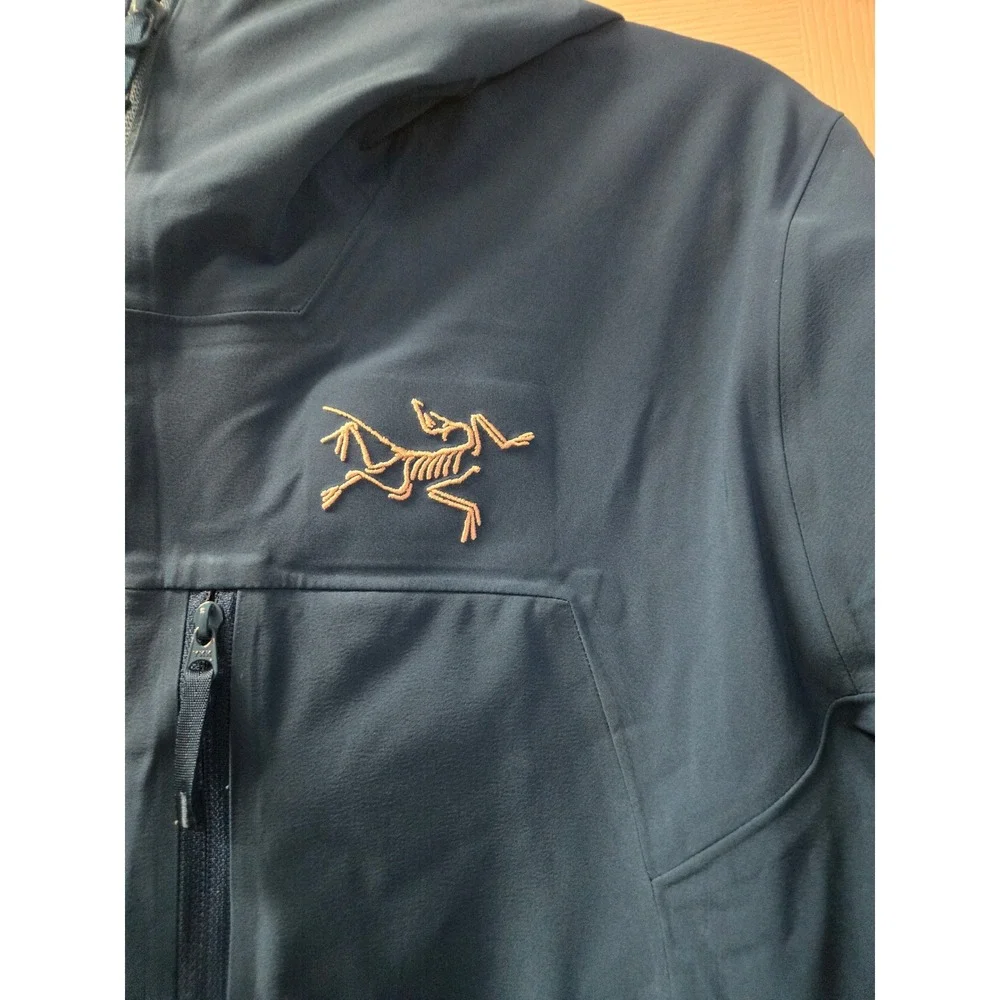 Arcteryx Procline Mens Jacket Blue GORE-TEX INFINIUM Softshell Hooded 28738 NEW